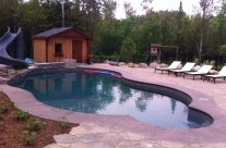 Backyard Pool – With Slide #1