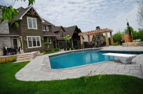 Backyard Pool – With Diving Board